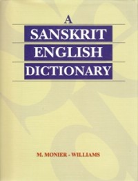 Image of A Sanskrit English Dictionary