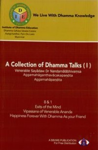 Image of A Collection of Dhamma Talks (1)