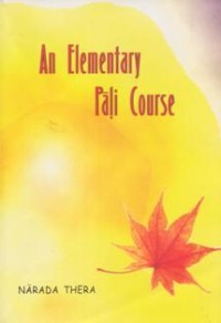 Image of An Elementary Pali Course