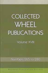Image of Collected Wheel Publications ( Volume XVIII )