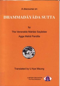 Image of A Discourse on Dhammadayada Sutta