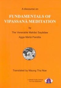 Image of Fundamentals of Vipassana Meditation