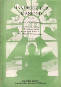 Image of Handbook For Mankind ( Part II ) : Principles of Buddhism