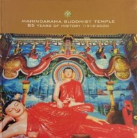 Image of Mahindarama Buddhist Temple : 85 Years of History ( 1918 - 2003 )