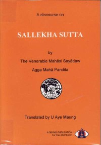 Image of A Discourse on Sallekha Sutta