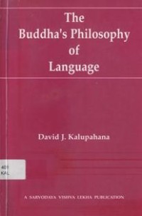 Image of The Buddha's Philosophy of Language