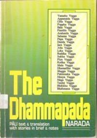 Image of The Dhammapada : Pali Text & Translation with Stories in Brief & Notes