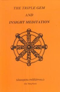 Image of The Triple Gem and Insight Meditation