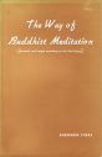 Image of The Way of Buddhist Meditation