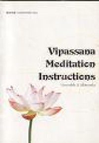 Image of Vipassana Meditaion Instructions