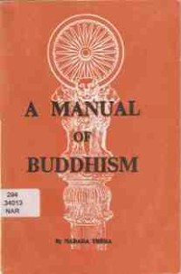 Image of A Manual of Buddhism