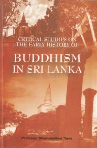 Image of Critical Studies on the Early History of Buddhism in Sri Lanka