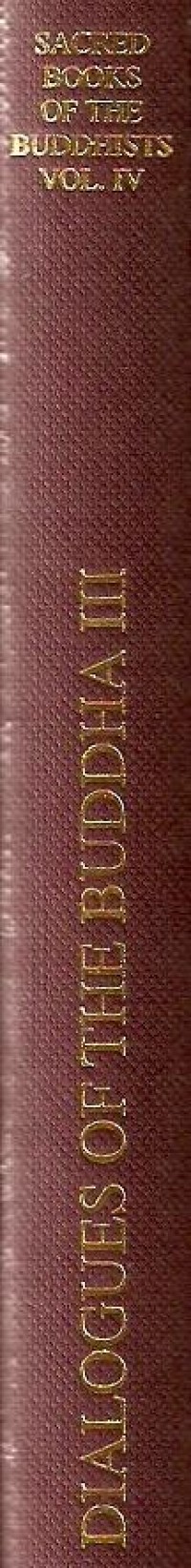Image of Dialogues of the Buddha : Part III