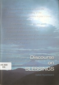 Image of Discourse on Blessings