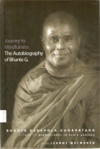 Image of Journey to Mindfulness : The Autobiography of Bhante G.