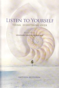 Image of Listen to Yourself : Think Everything Over
