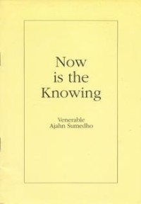 Image of Now is the Knowing