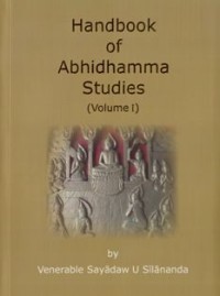 Image of Handbook of Abhidhamma Studies ( Volume I )