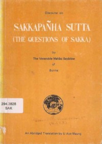 Image of Discourse on Sakkapanha Sutta : The Questions of Sakka