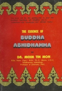 Image of The Essence of Buddha Abhidhamma