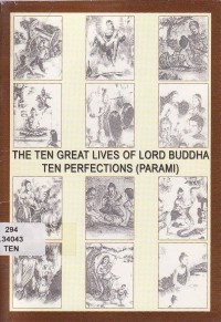 Image of The Ten Great Lives of Lord Buddha : Ten Perfections ( Parami )