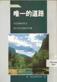 Image of 惟一的道路 ：智慧禅修习法