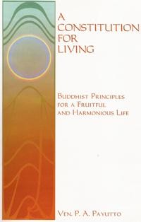 Image of A Constitution for Living (Including Four Discourses on lay Ethics)