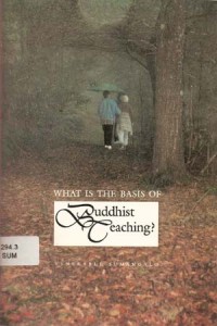 Image of What is the Basis of Buddhist Teaching?
