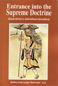 Image of Entrance into the Supreme Doctrine : Skandhila's Abhidharmavatara