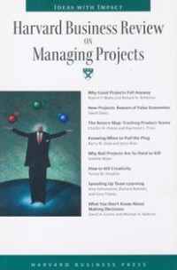 Image of Harvard Business Review on Managing Projects