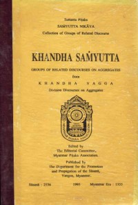 Image of Suttanta Pitaka ( Samyutta Nikaya ; Khandha Samyutta ; Khandha Vagga )