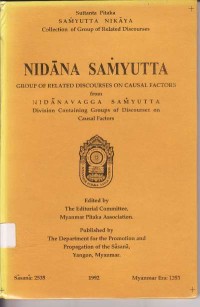 Image of Suttanta Pitaka ( Samyutta Nikaya ; Nidana Samyutta )