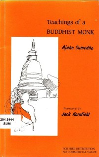 Image of Teachings of a Buddhist Monk